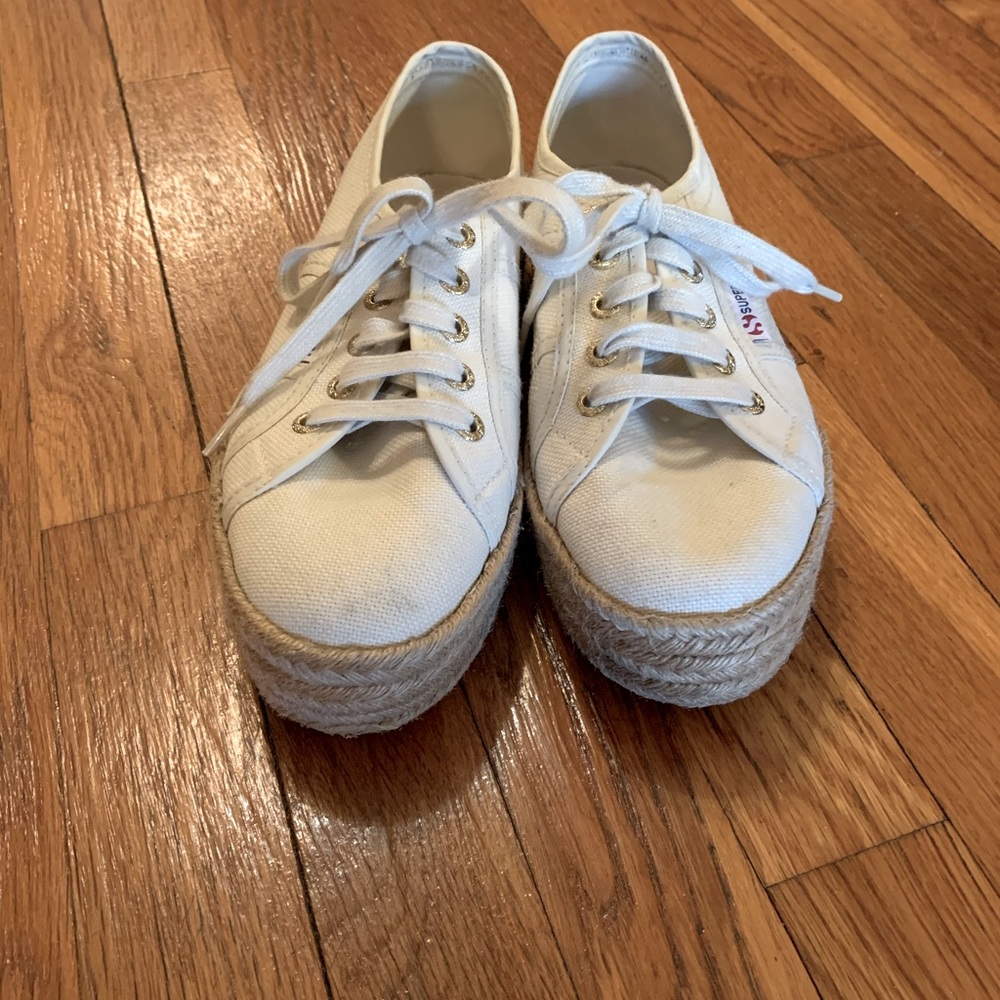 Superga espadrille sneaker — sassy!